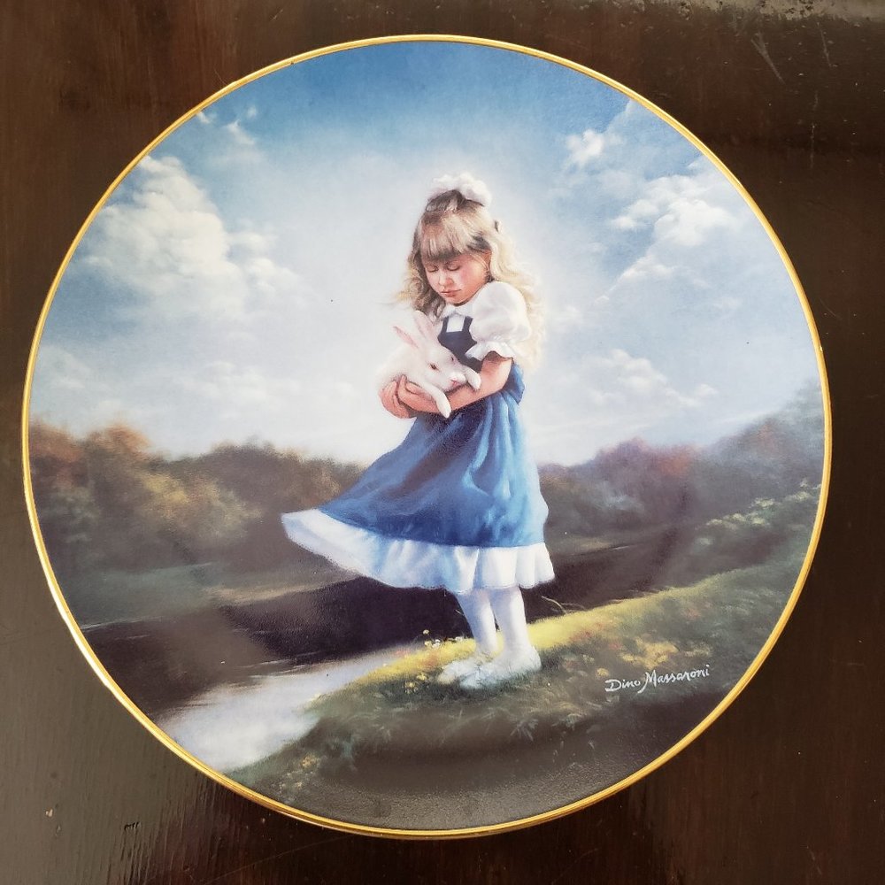 1992 "Just You And Me" collector plate